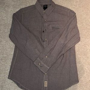 Harley Davidson Button Down